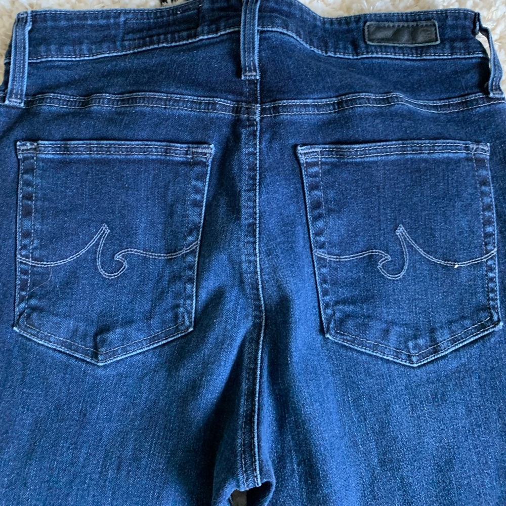 AG jeans -high rise Stevie ankle